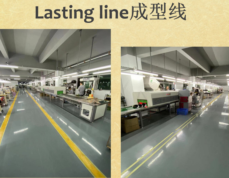 Dongguan Pinhe Shoes Co., Ltd ligne de production du fabricant